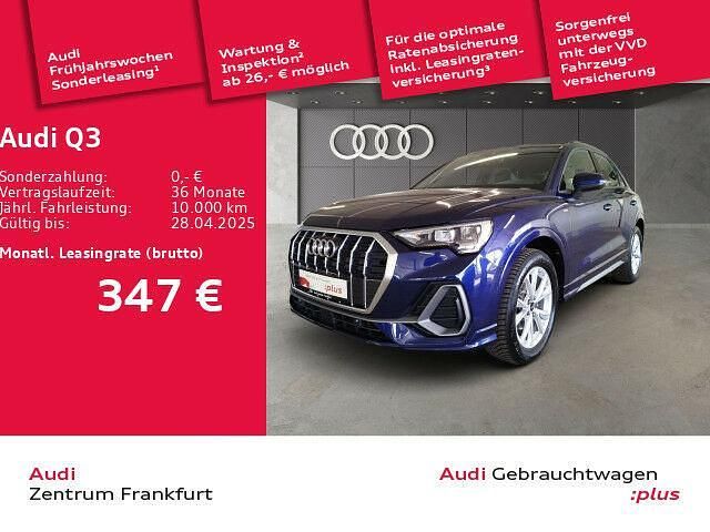 Navarrablau metallic Gebraucht 2024 Audi Q3 S-Line SUV | 39.870 € (Fairer Preis) - Bild 1/1