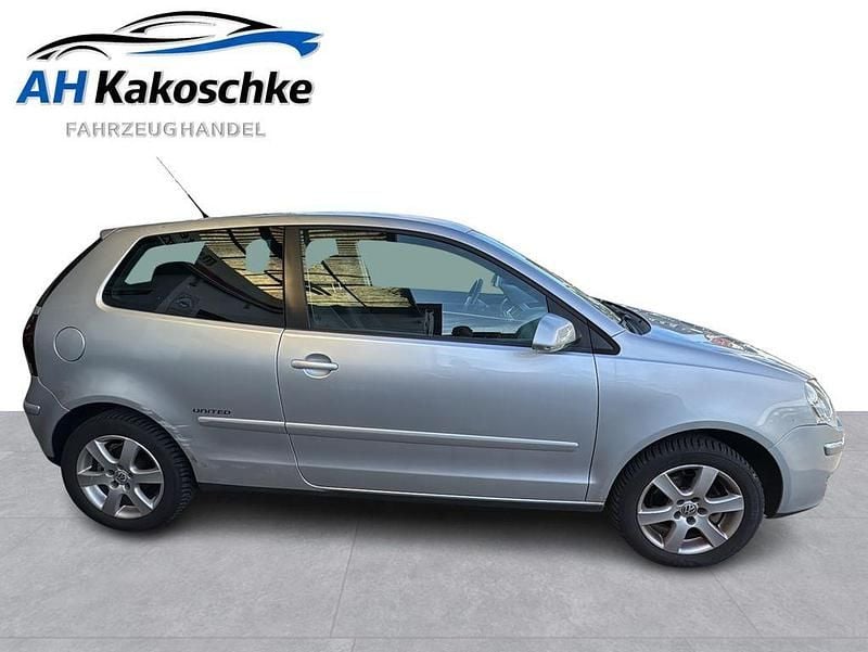 Gebraucht VW Polo United 80 PS (58 kW) 2008 Reflexsilber metallic Kleinwagen
