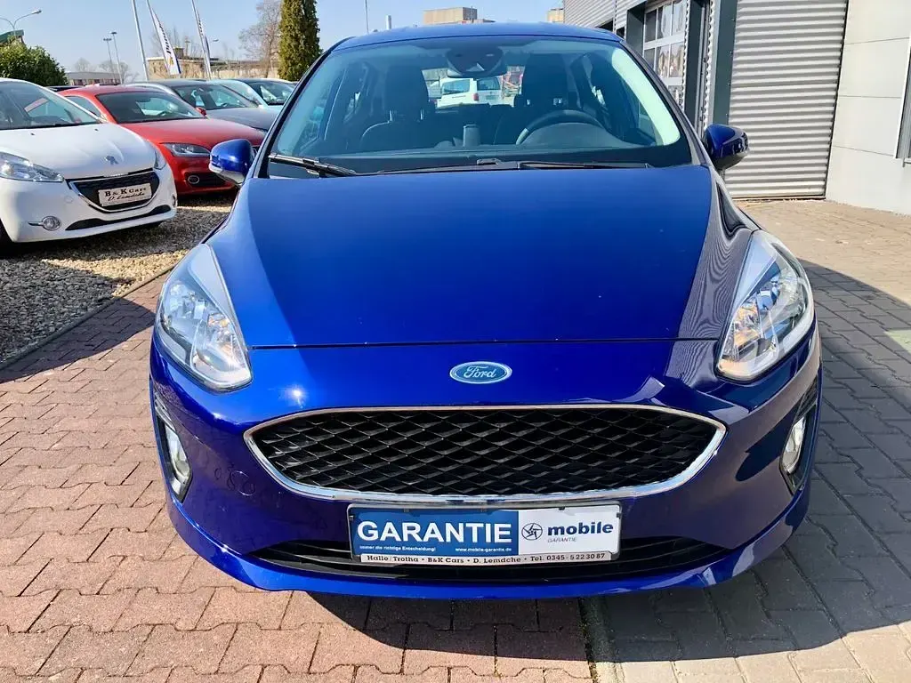 Gebraucht Ford Fiesta Trend 86 PS (63 kW) 2017 Indicblau metallic (metallic) Kleinwagen