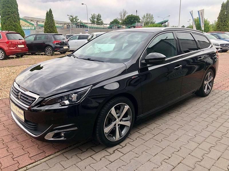 Gebraucht Peugeot 308 SW Allure GT-Line 120 PS (88 kW) 2017 Schwarz Kombi