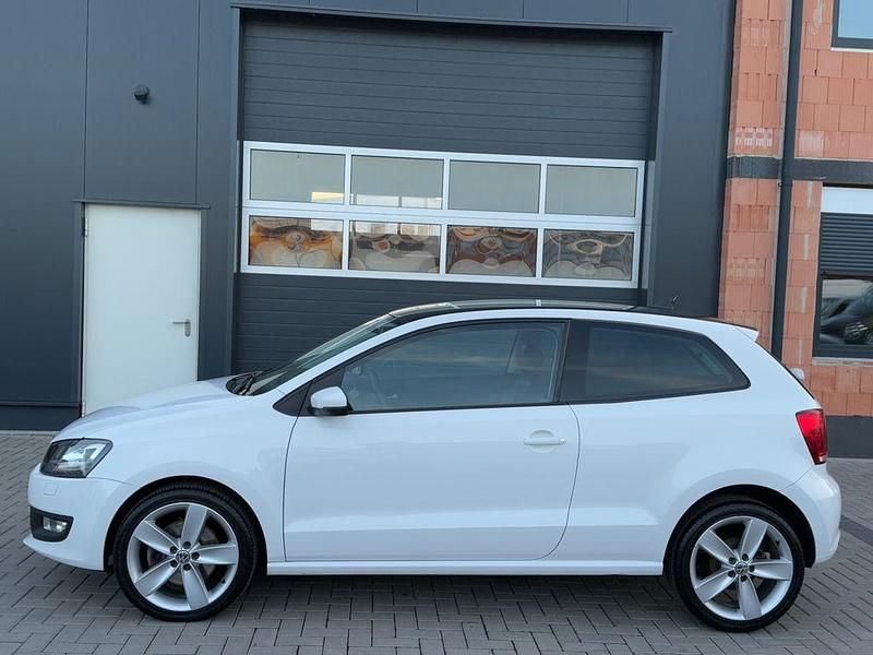 Gebraucht VW Polo Highline 105 PS (77 kW) 2010 Weiß Kleinwagen