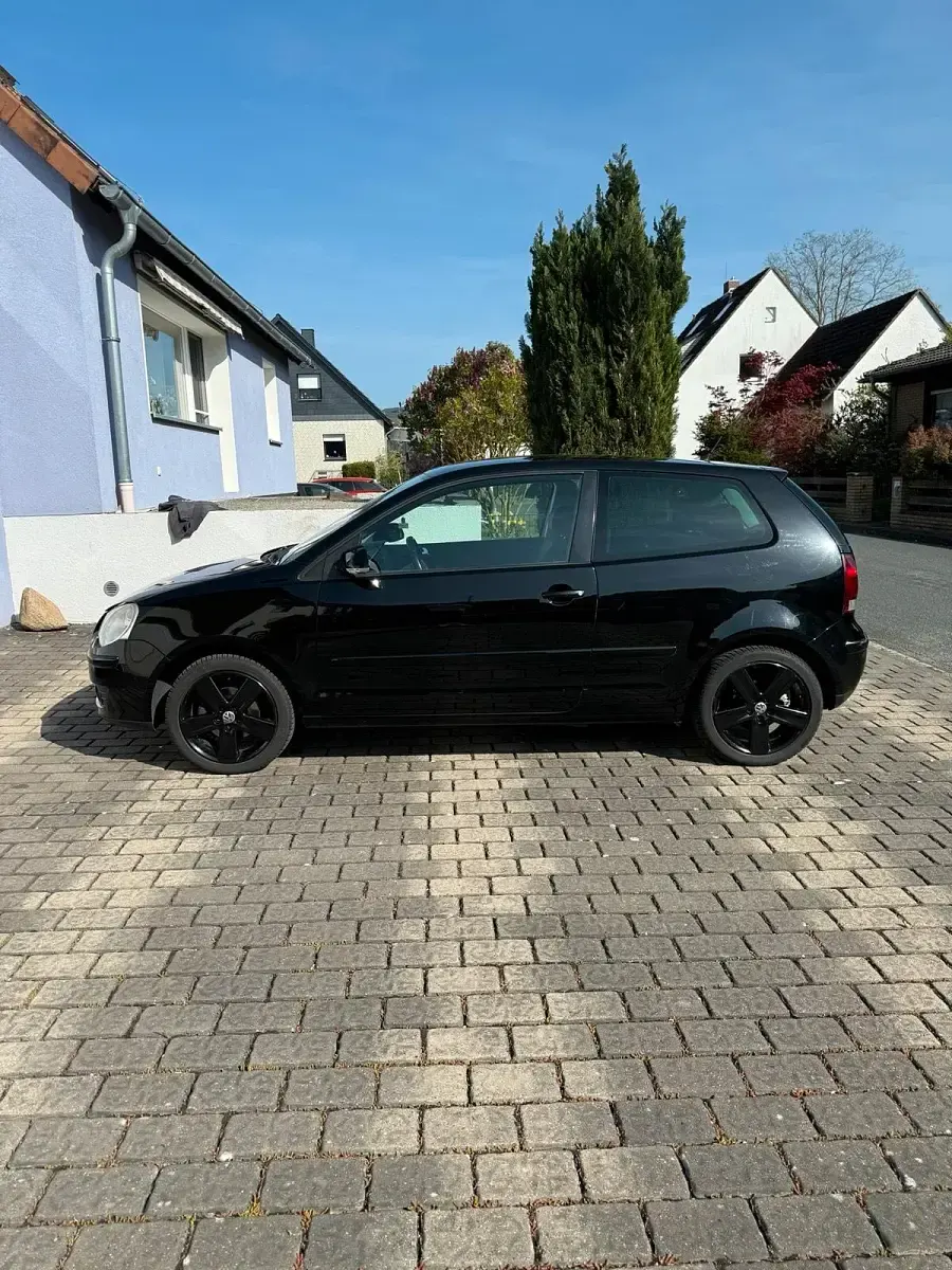 Gebraucht VW Polo 105 PS (77 kW) 2008 Schwarz Kleinwagen
