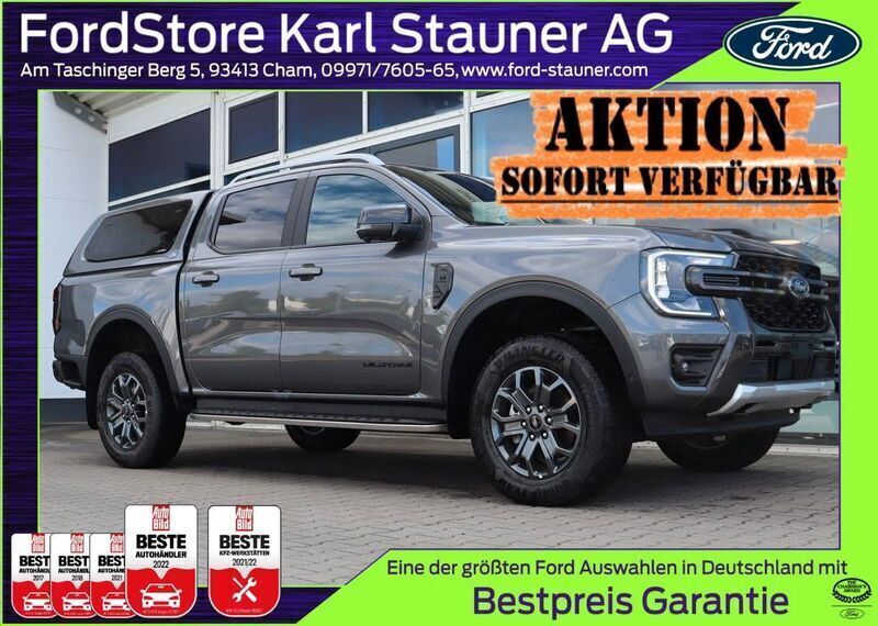 Grey metallic Neu 2025 Ford Ranger Wildtrack Abholung | 58.286 € (Guter Preis) - Bild 1/4