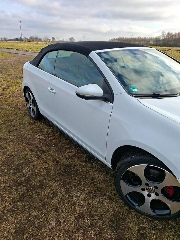 Gebraucht VW Golf Cabriolet GTI 211 PS (155 kW) 2014 Weiß Cabrio