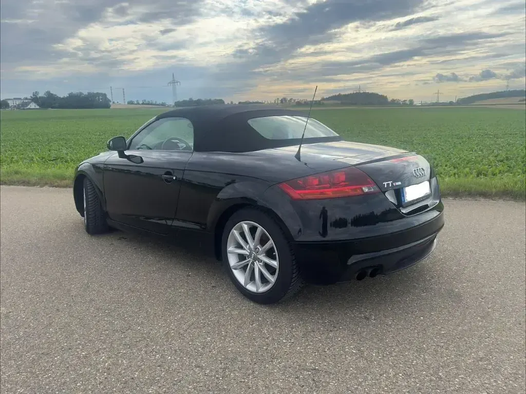 Gebraucht Audi TT Roadster S-Line 160 PS (117 kW) 2011 Schwarz Cabrio