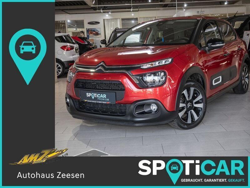 Rot Gebraucht 2024 Citroën C3 PureTech Kleinwagen | 15.650 € (Fairer Preis) - Bild 1/4
