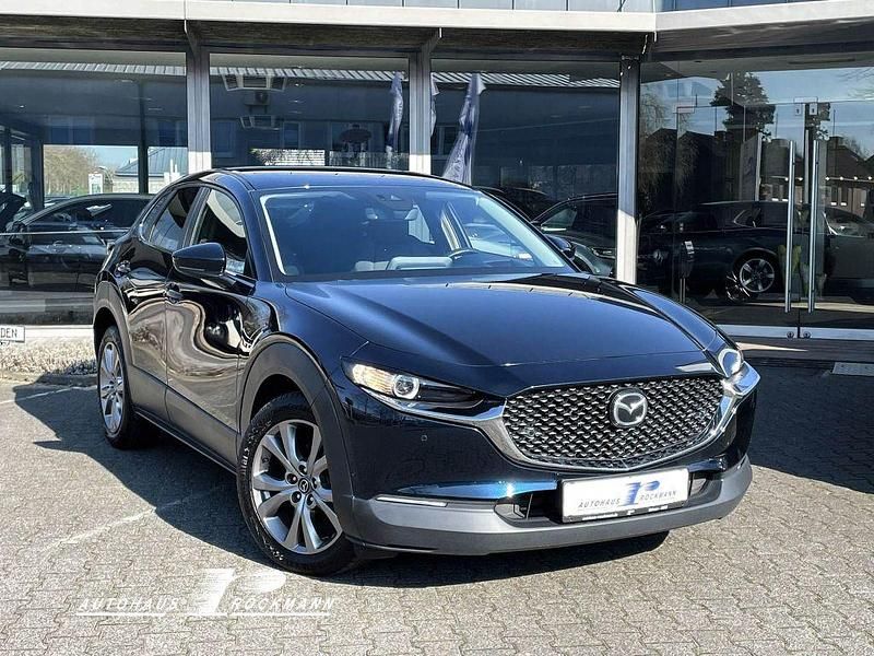 Gebraucht Mazda CX-30 150 PS (110 kW) 2020 Deep crystal blue SUV
