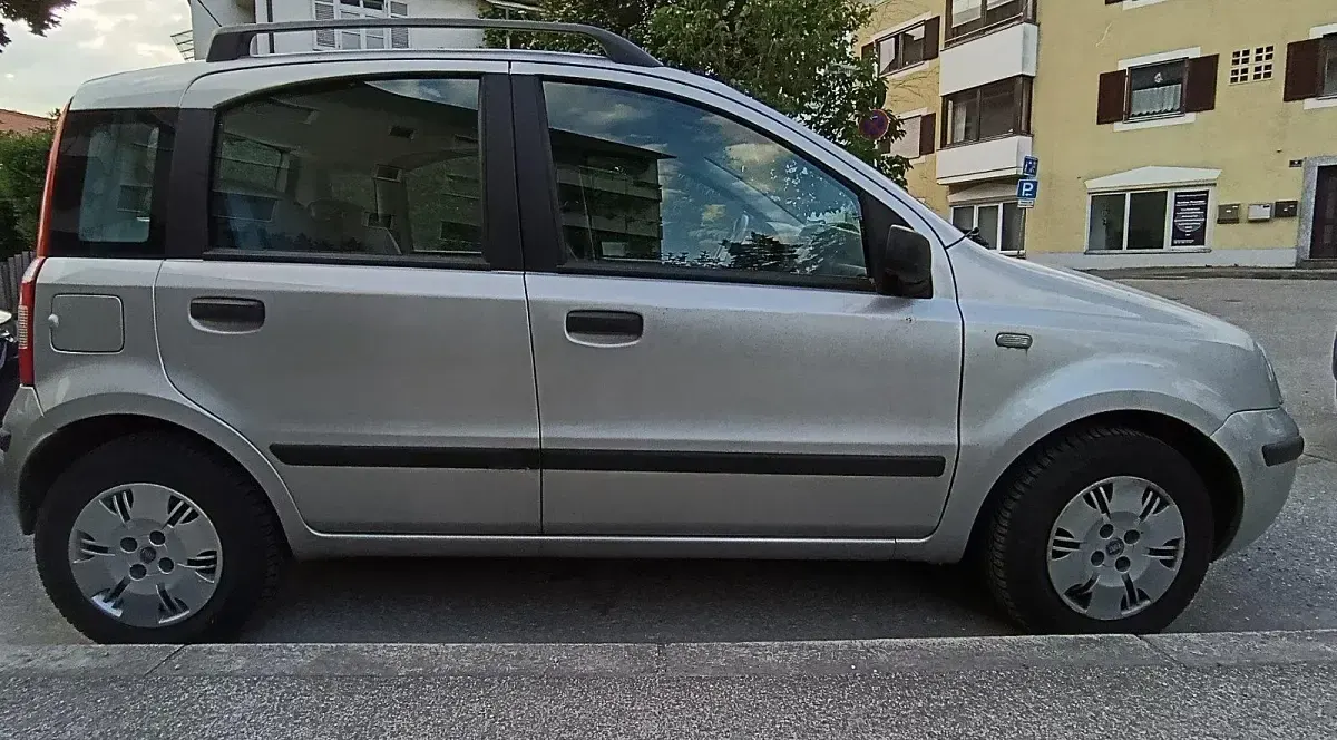 Gebraucht Fiat Panda 2006 Silber Kleinwagen