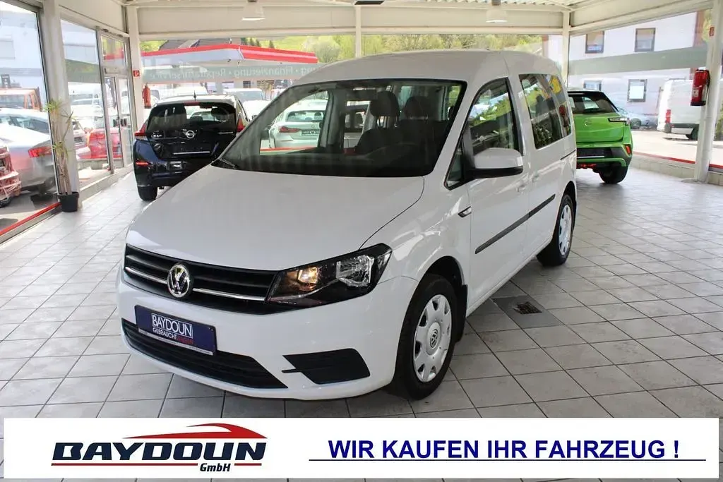 Usata VW Caddy 125 CV (91 kW) 2018 Bianco Monovolume