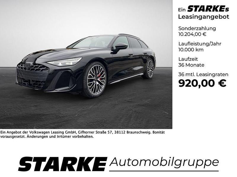 Neu Audi A6 S-Line 367 PS (269 kW) 2025 Schwarz Kombi