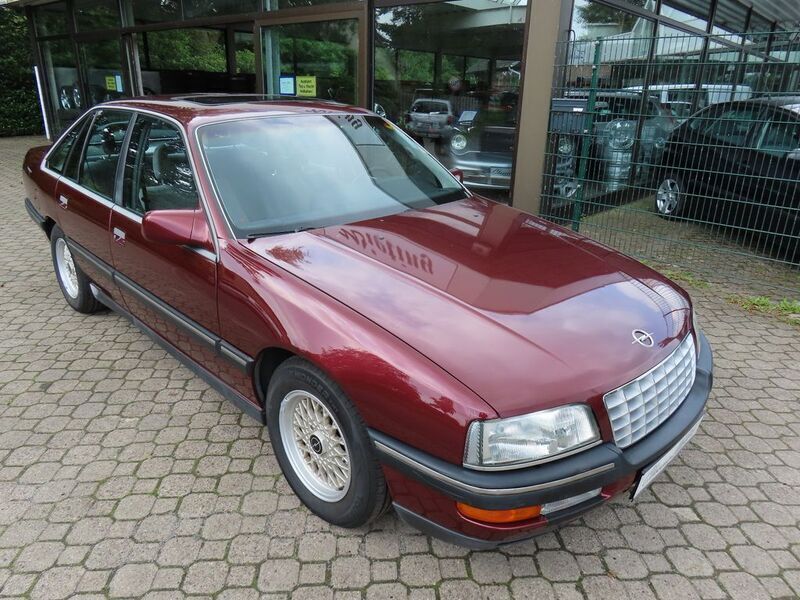 Rot Gebraucht 1990 Opel Senator Limousine | 5.250 € - Bild 1/4