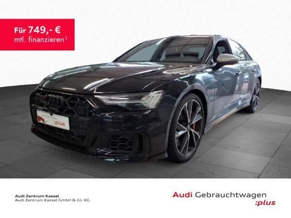 Schwarz (mythosschwarz metallic) Gebraucht 2024 Audi S6 Ambiente Limousine | 62.991 € (Guter Preis) - Bild 1/3