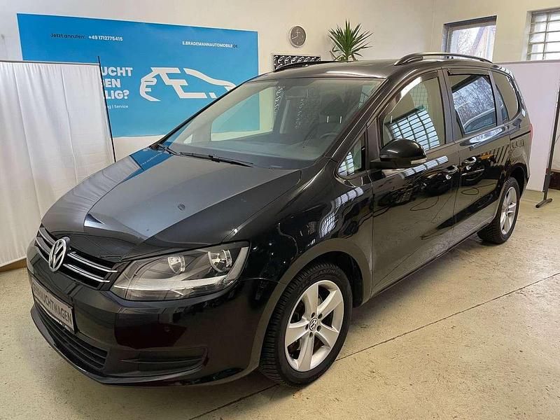 Schwarz Gebraucht 2012 VW Sharan Van / Kleinbus | 8.950 € (Guter Preis) - Bild 1/4