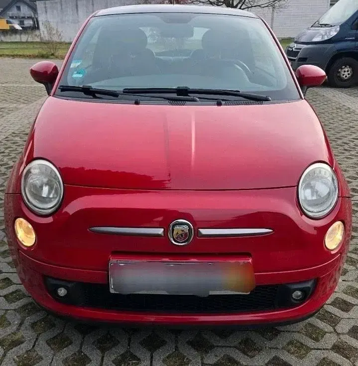 Gebraucht Fiat 500 Lounge 89 PS (65 kW) 2012 Rot Kleinwagen