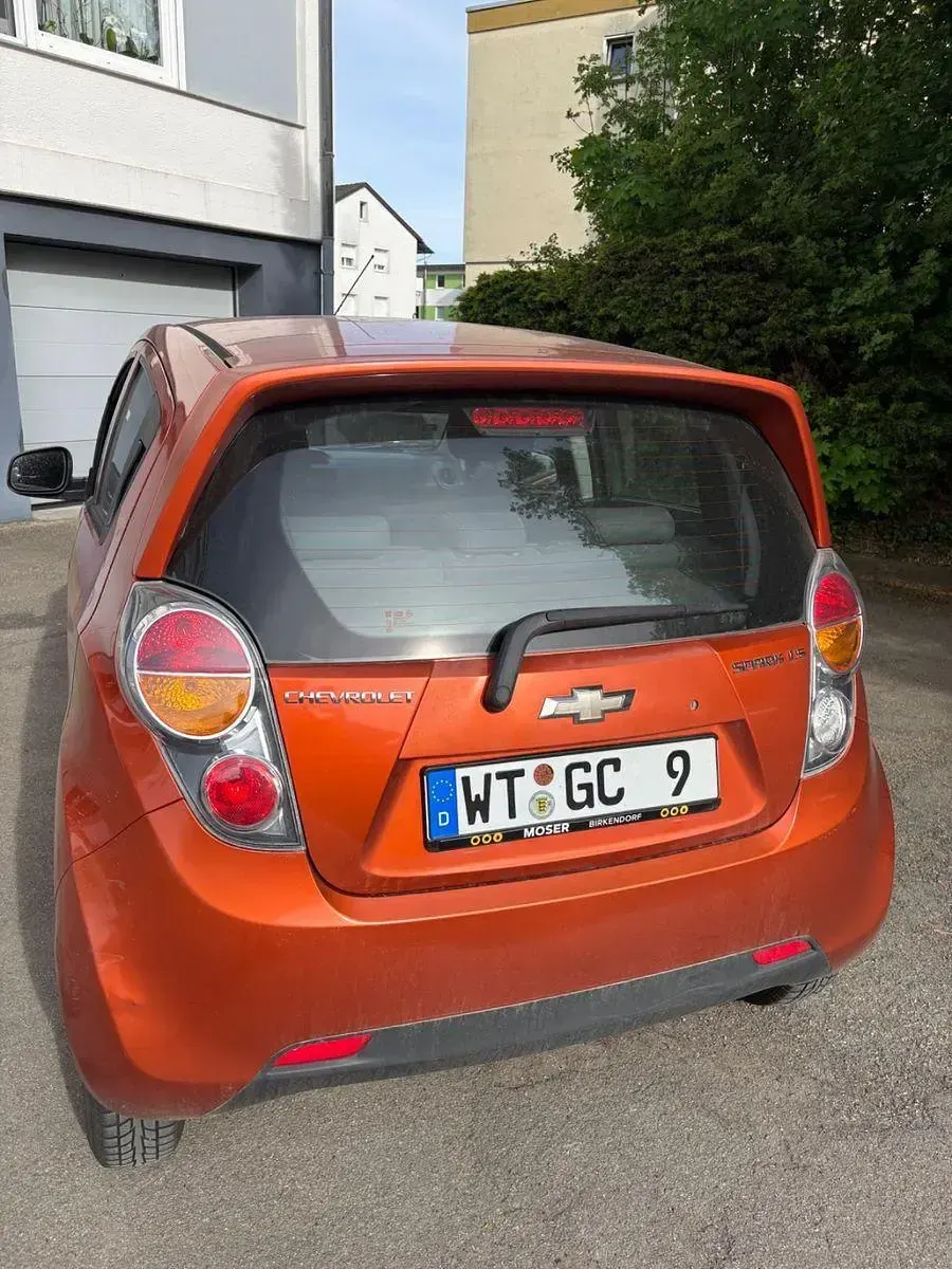 Używany Chevrolet Spark 68 KM (50 kW) 2010 Pomarańczowy Hatchback