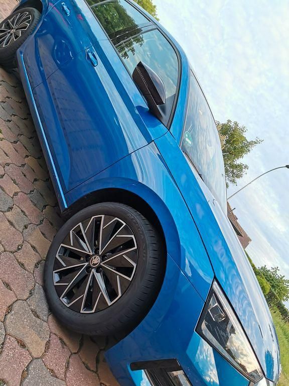 Gebraucht Skoda Scala Style 150 PS (110 kW) 2019 Blau Kleinwagen