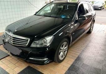 Schwarz Gebraucht 2012 Mercedes C220 Kombi | 6.999 € (Superpreis) - Bild 1/4