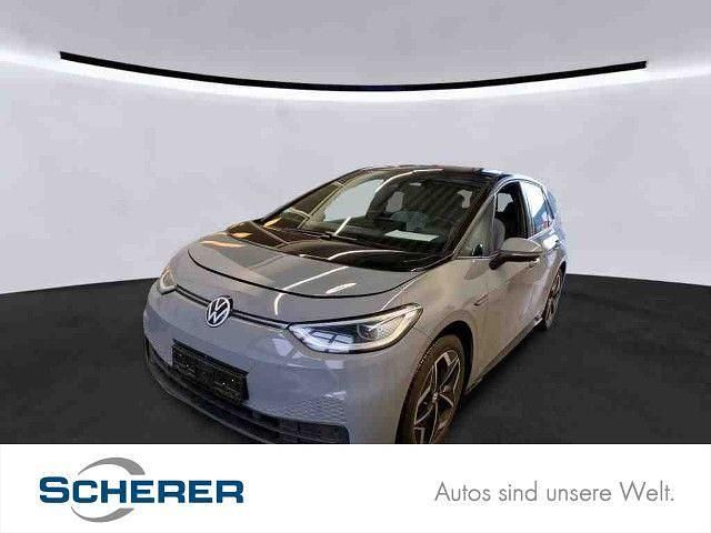 Gebraucht VW ID.3 Pro 107 kW (146 PS) 2021 Mondsteingrau / schwarz Kleinwagen