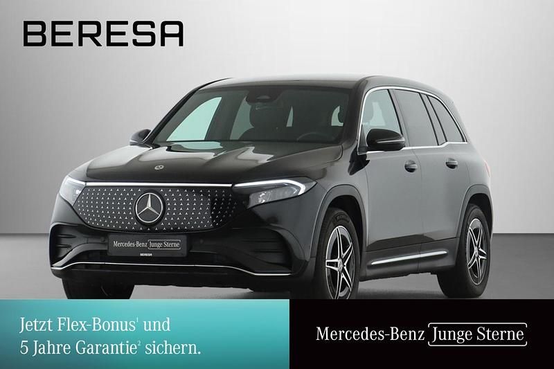 Schwarz kosmosschwarz Gebraucht 2024 Mercedes EQB300 AMG SUV | 36.380 € (Guter Preis) - Bild 1/3