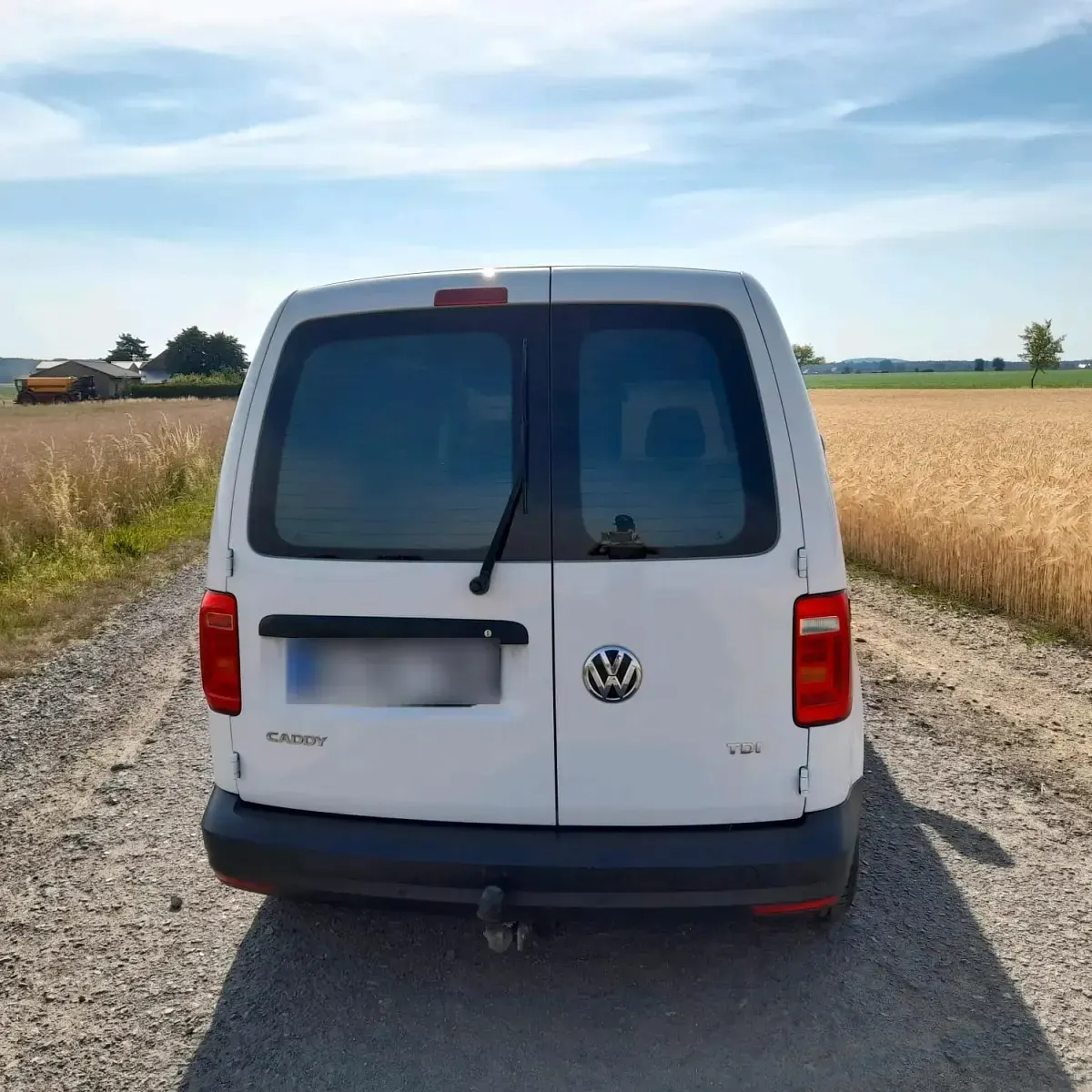 Gebraucht VW Caddy 102 PS (75 kW) 2017 Weiß Van / Kleinbus