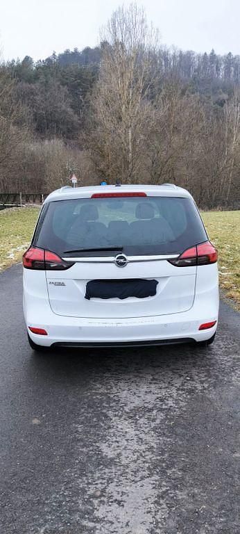 Gebraucht Opel Zafira Tourer Innovation 131 PS (96 kW) 2013 Weiß Van / Kleinbus