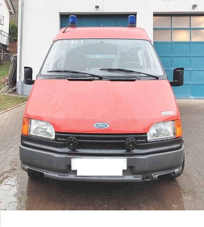 Gebraucht Ford Transit 1993 Rot Van / Kleinbus