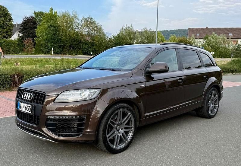 Braun Gebraucht 2014 Audi Q7 S-Line SUV | 19.900 € (Fairer Preis) - Bild 1/4
