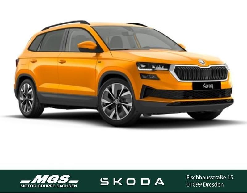 Phoenixorange metallic Neu 2025 Skoda Karoq Tour SUV | 37.890 € (Fairer Preis) - Bild 1/4