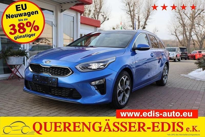 Blau Gebraucht 2020 Kia Ceed Platinum Edition Kleinwagen | 17.990 € (Fairer Preis) - Bild 1/4