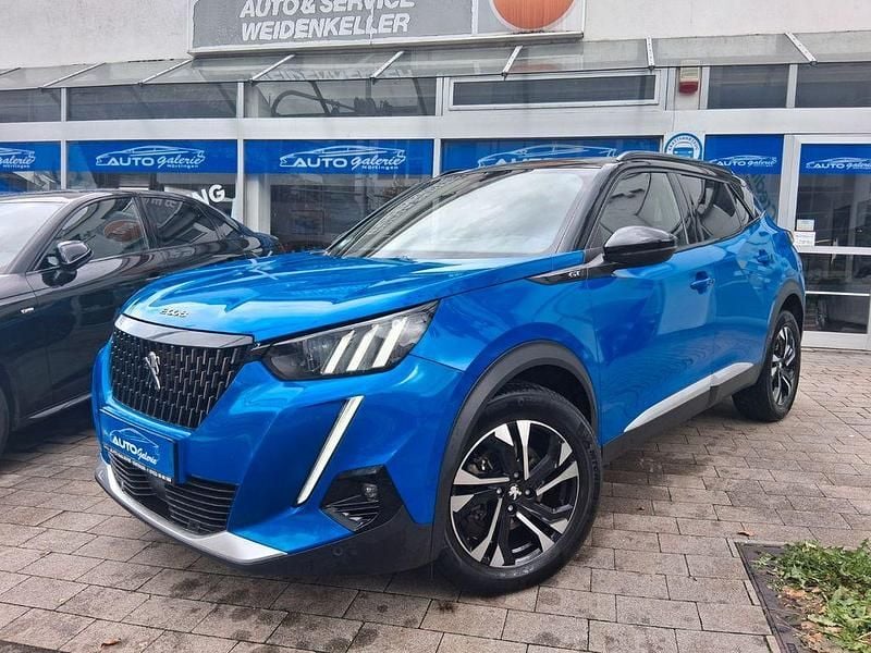 Blau Gebraucht 2021 Peugeot 2008 GTi SUV | 18.900 € (Fairer Preis) - Bild 1/4