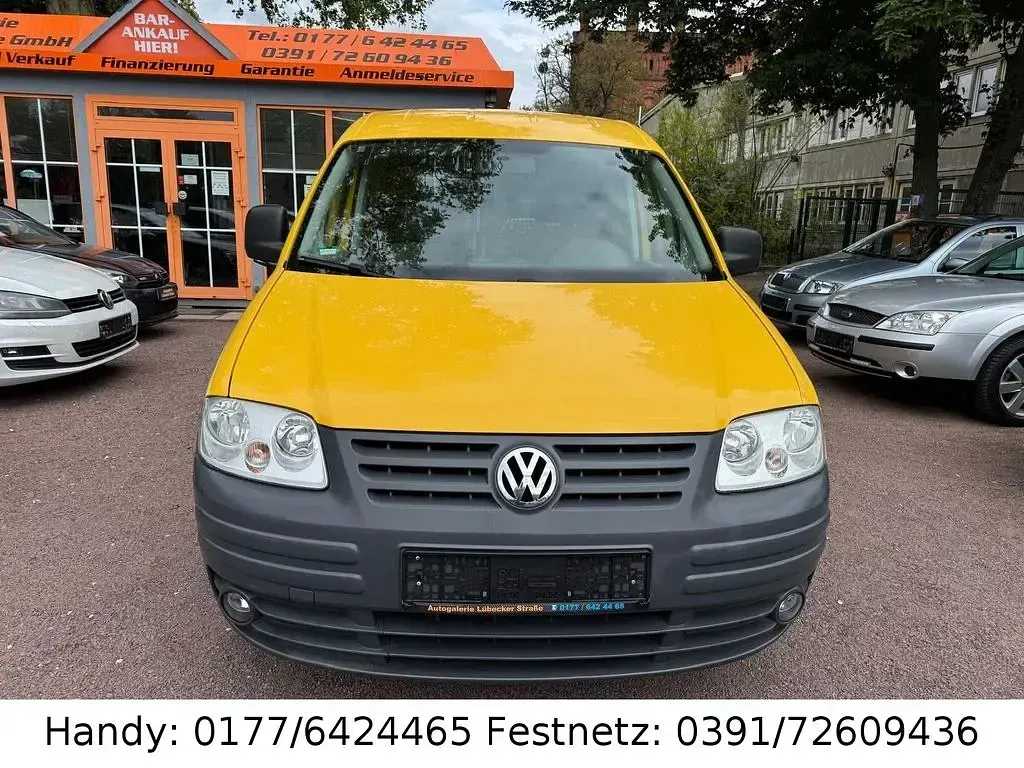 Brugt VW Caddy 69 HK (50 kW) 2007 Gul MPV