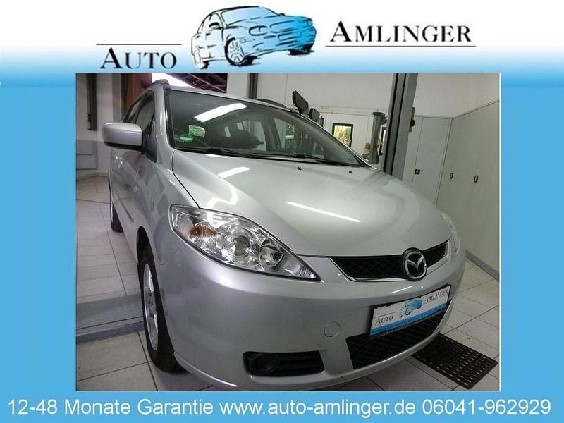 Silber Gebraucht 2008 Mazda 5 Exclusive Van / Kleinbus | 6.950 € - Bild 1/4