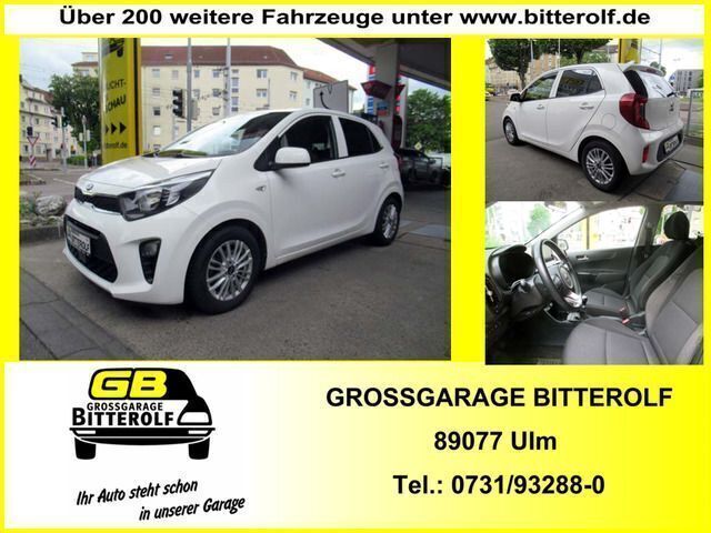 Weiß Gebraucht 2021 Kia Picanto DREAM-TEAM Edition Kleinwagen | 8.990 € (Guter Preis) - Bild 1/4