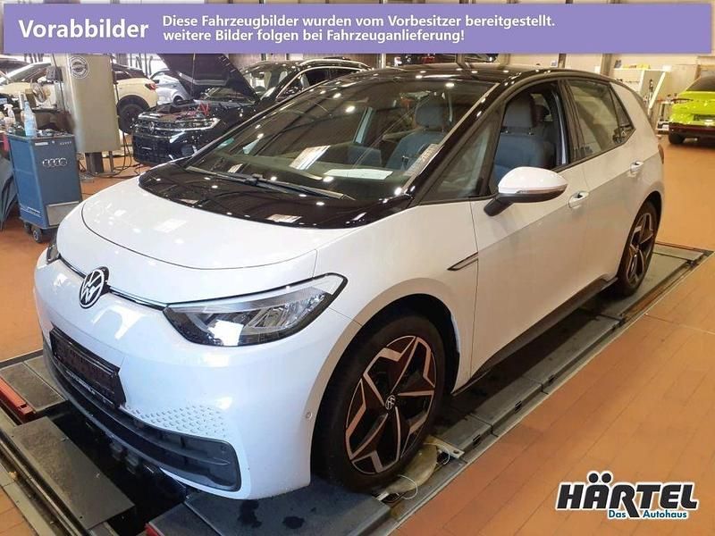 Gebraucht VW ID.3 Pure 110 kW (150 PS) 2022 Gletscherweiss (white), metallic Kleinwagen