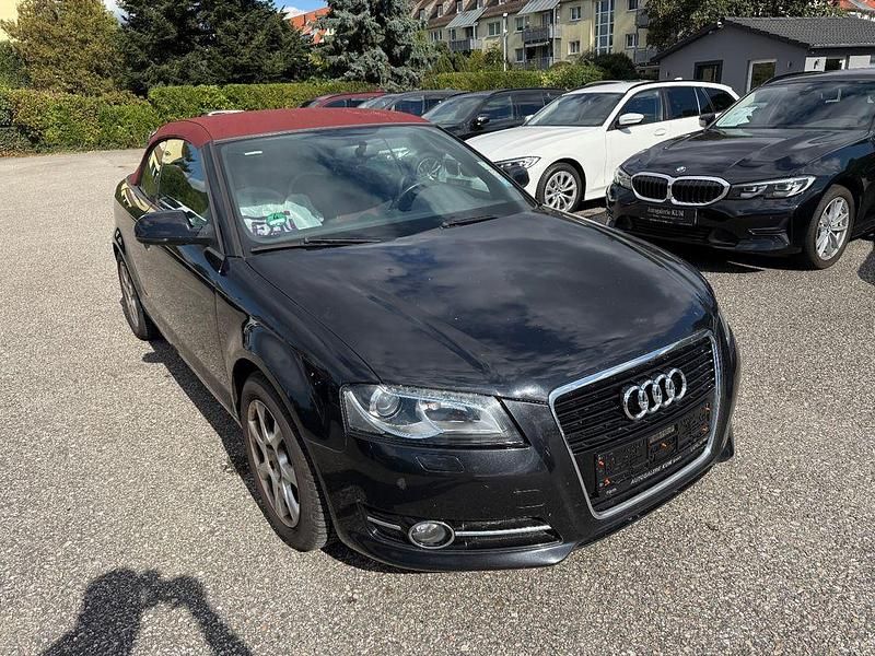 Schwarz Gebraucht 2010 Audi A3 Cabriolet Ambition Cabrio | 3.950 € (Superpreis) - Bild 1/4