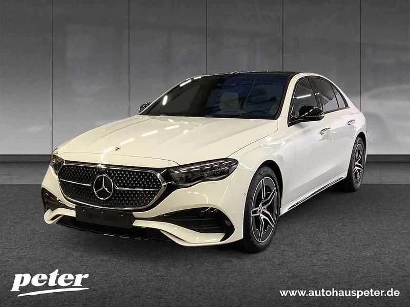 Polarweiß Gebraucht 2025 Mercedes E200 AMG Limousine | 57.570 € (Fairer Preis) - Bild 1/3