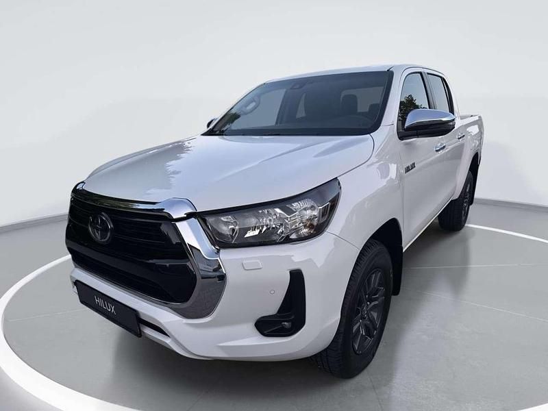 Hell weiß Neu 2025 Toyota HiLux Connect Style Abholung | 55.990 € (Fairer Preis) - Bild 1/4