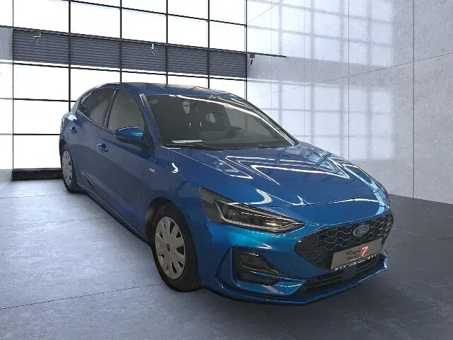 Gebraucht Ford Focus ST-Line X 120 PS (88 kW) 2022 Dynamicblau (metallic) Limousine