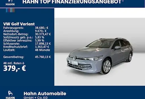 Neu VW Golf VIII Style 150 PS (110 kW) 2025 Grau Kombi