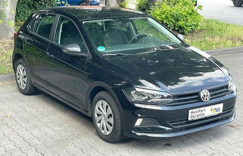 Gebraucht VW Polo Trendline 65 PS (47 kW) 2019 Schwarz Limousine