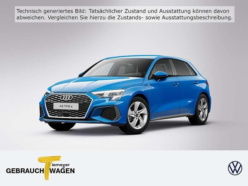 Turboblau Gebraucht 2023 Audi A3 e-tron S-Line Kleinwagen | 29.880 € (Fairer Preis) - Bild 1/4