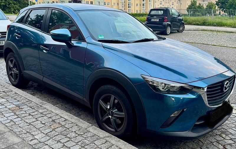 Blau Gebraucht 2017 Mazda CX-3 SUV | 13.900 € (Fairer Preis) - Bild 1/3