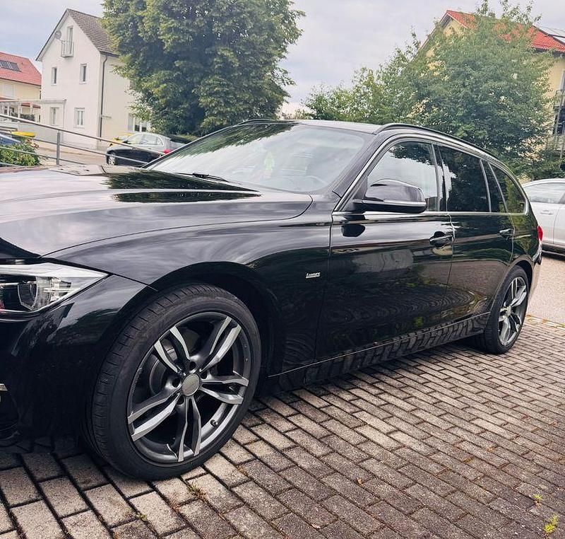 Gebraucht BMW 320 Luxury Line 190 PS (139 kW) 2015 Schwarz Kombi