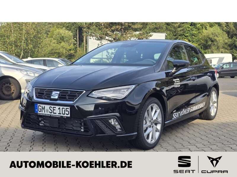 Midnight schwarz metallic Gebraucht 2024 Seat Ibiza FR Limousine | 27.790 € - Bild 1/4