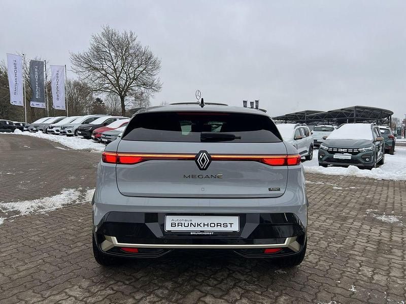Neu Renault Megane E-Tech Iconic 160 kW (218 PS) 2025 Rafalegrau + blackpearlschw Limousine