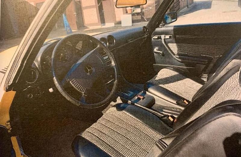 Gebraucht Mercedes SL350 200 PS (147 kW) 1973 Gelb Cabrio