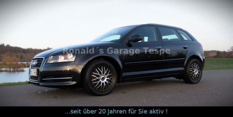 Gebraucht Audi A3 Sportback 105 PS (77 kW) 2012 Schwarz Kleinwagen