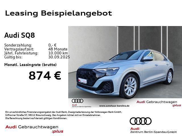 Satellitsilber metallic Gebraucht 2024 Audi SQ8 Ambiente SUV | 88.274 € (Fairer Preis) - Bild 1/4