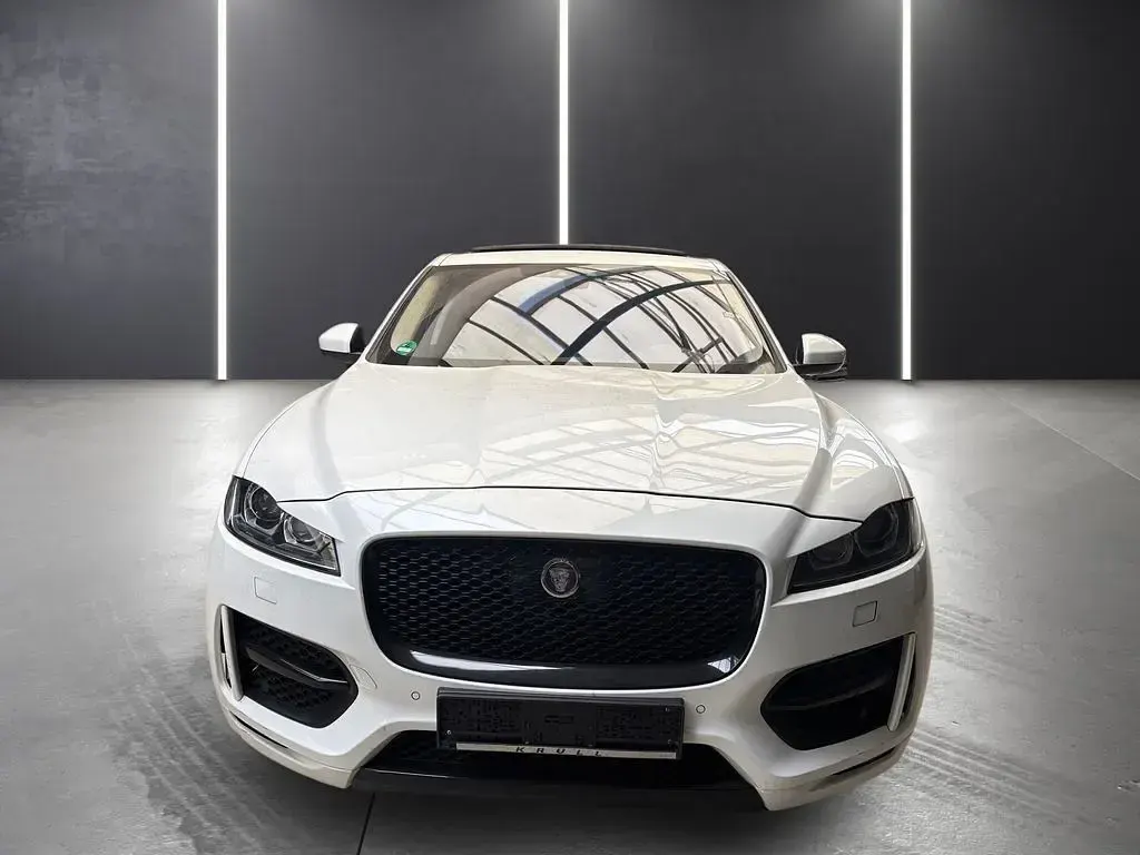 Gebraucht Jaguar F-Pace R-Sport 241 PS (177 kW) 2019 Weiß SUV
