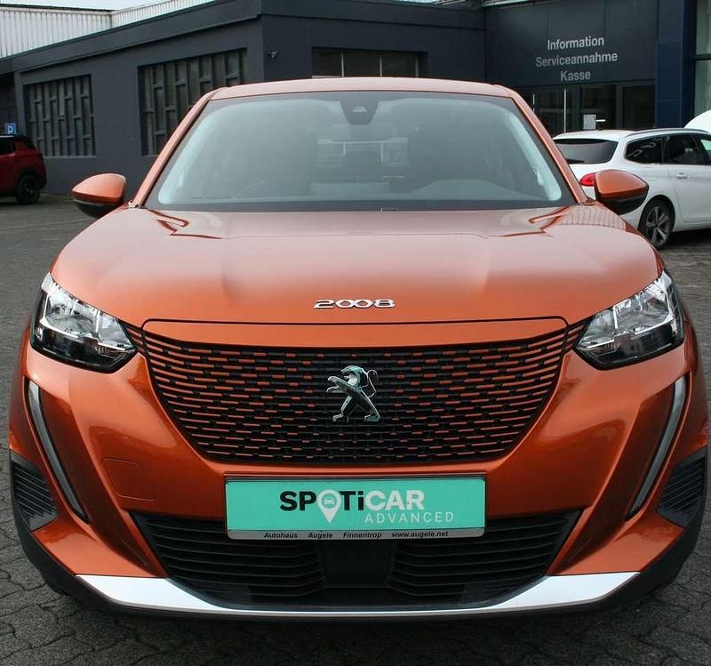 Second-hand Peugeot e-2008 Active 100 kW (136 CP) 2021 Portocaliu SUV